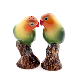 Quail Love Birds Salt and Pepper Set