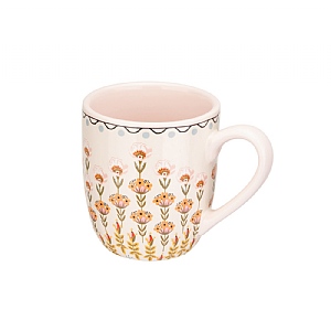 Cath Kidston Painted Table Breakfast Mug Pink