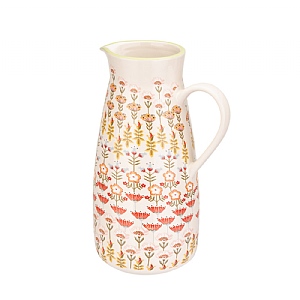 Cath Kidston Painted Table Ceramic Pitcher Jug 1.7L