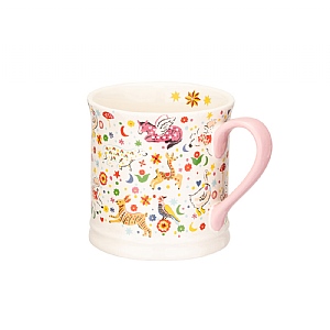 Cath Kidston Christmas Cream Folk Friends Mug