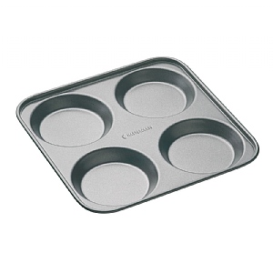 MasterClass Non-Stick 4 Hole Yorkshire Pudding Pan