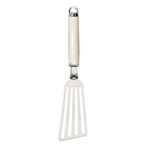 KitchenAid Stainless Steel Flex Turner – Almond Cream