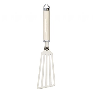 KitchenAid Stainless Steel Flex Turner – Almond Cream