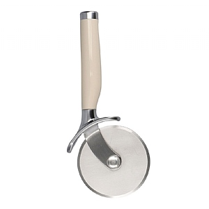 KitchenAid Stainless Steel Pizza Cutter - Almond Cream