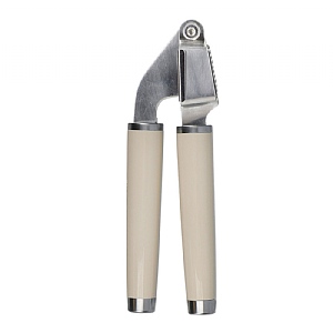 KitchenAid Stainless Steel Garlic Press - Almond Cream