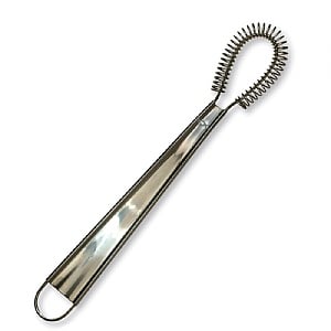 Ed's Kitchen Flat Stainless Steel Whisk