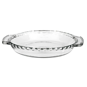 Anchor Hocking Deep Glass Pie Dish 24cm