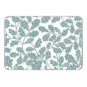 National Trust Alfriston Clergy Print Medium Worktop Protector - Sea