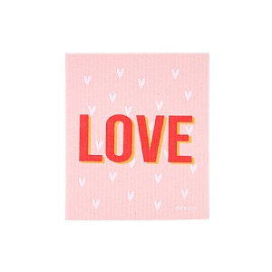 Dexam Swedish Dishcloth - Love