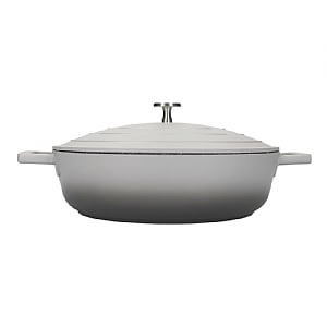 MasterClass Cast Aluminium 28cm Shallow Casserole Dish (4L) - Ombre Grey