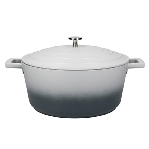 MasterClass Cast Aluminium 28cm Casserole Dish (5L) - Ombre Grey