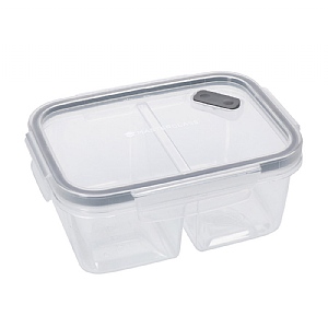 MasterClass Eco Snap Divided Lunch Box 800ml