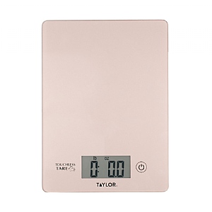 Taylor Pro Digital Dry / Liquid Cooking Scales with Touchless Tare 5kg - Rose Gold