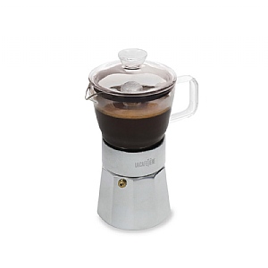 La Cafetiere Verona 6 Cup Glass Espresso Maker - Chrome