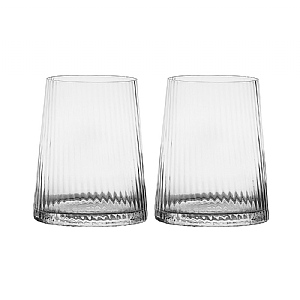 Anton Studio Designs Empire Double Old Fashioned Tumblers - Set of 2