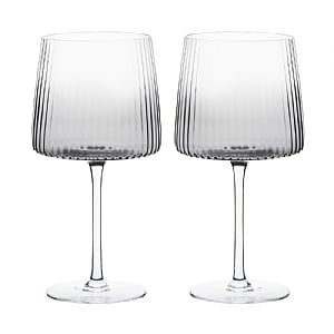 Anton Studio Designs Empire Gin Glasses Smoke - Set of 2