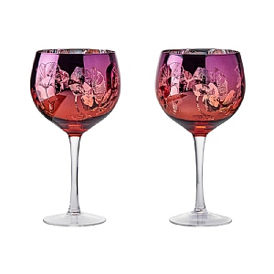 Artland Bloom Gin Glasses - Set of 2