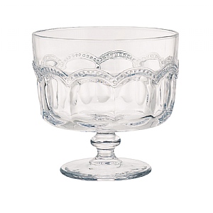 Artland Pearl Ridge Trifle Bowl