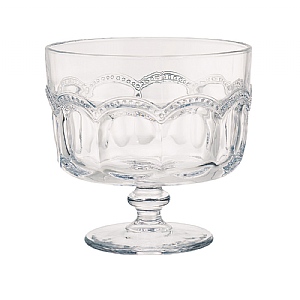 Artland Pearl Ridge Trifle Bowl