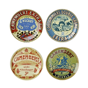 BIA Classic Camembert Plates - Set of 4