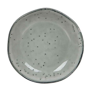 Mica Tabo Plate Grey 14cm