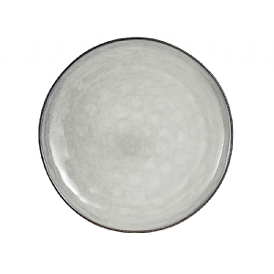 Mica Tabo Plate Grey 18cm