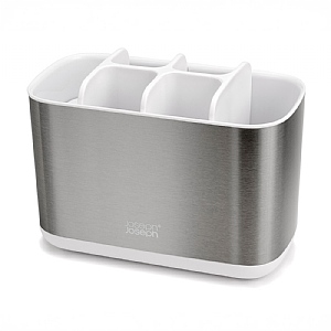 Joseph Joseph EasyStore™ Stainless-steel Toothbrush Holder (Large)