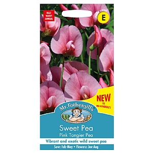 Mr Fothergills Sweet Pea Pink Tangier Pea Seeds