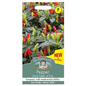 Mr Fothergills Pepper (Hot) Fields Of Fire Seeds