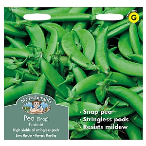 Mr Fothergills Pea (Snap) Nairobi Seeds