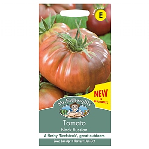 Mr Fothergills Tomato Black Russian Seeds