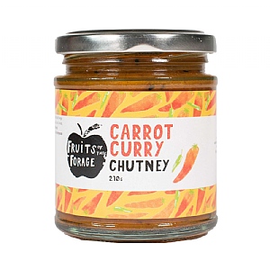 Fruits of The Forage Carrot Curry Chutney 200g