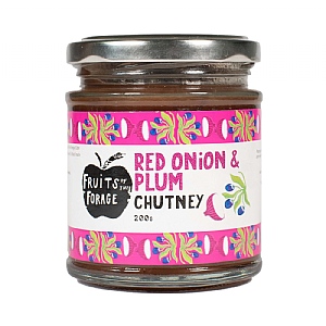 Fruits of The Forage Plum and Red Onion Chutney 200g