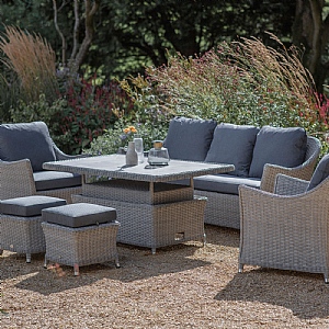 Bramblecrest Wentworth Sofa Lounge Set with Adjustable Table