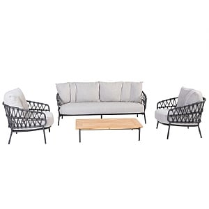 4 Seasons Outdoor Calpi 3 Seat Sofa Lounge Set