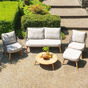 4 Seasons Outdoor Sempre 2.5 Seat Sofa Lounge Set