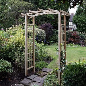 Forest Classic Dome Top Garden Arch