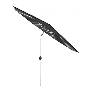 Pacific Glow Defender 3m Round Parasol - Anthracite