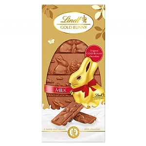Lindt Gold Bunny Milk Chocolate Bar 120g