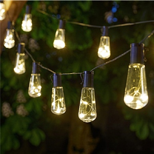 Smart Solar Set of 20 DecoBulb String Lights