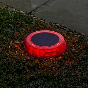 Smart Solar DecorDisk Colour Changing Multi Purpose Light