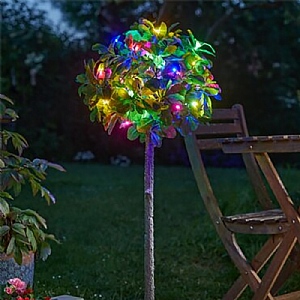 Smart Solar 100 Multi Coloured LED String Lights