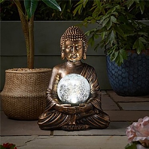 Smart Solar Gazing Buddha Garden Ornament
