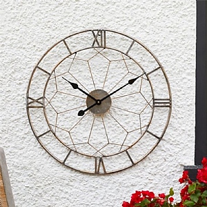 Outside In London XL Wall Clock 35"