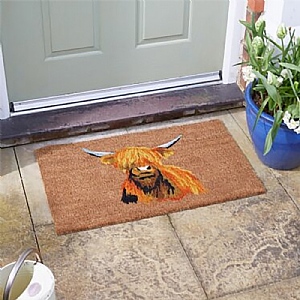 Outside In Highland Decoir Doormat 45 x 75cm