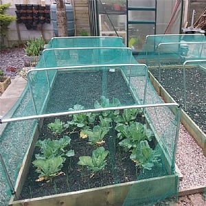 Gardening Naturally Aluminium Square Hoop