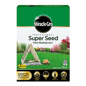 Miracle-Gro Super Seed Hard Wearing Lawn Seed 33m2