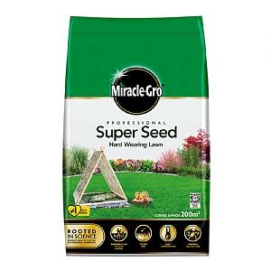 Miracle-Gro Super Seed Hard Wearing Lawn Seed 200m2