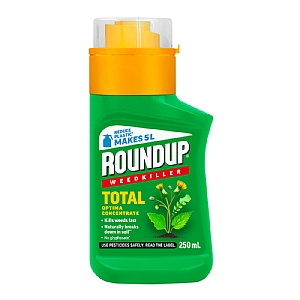 Roundup Total Optima Concentrate Weed Killer 250ml
