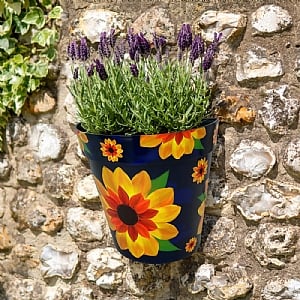 ZEST Wall Pot Sunflower